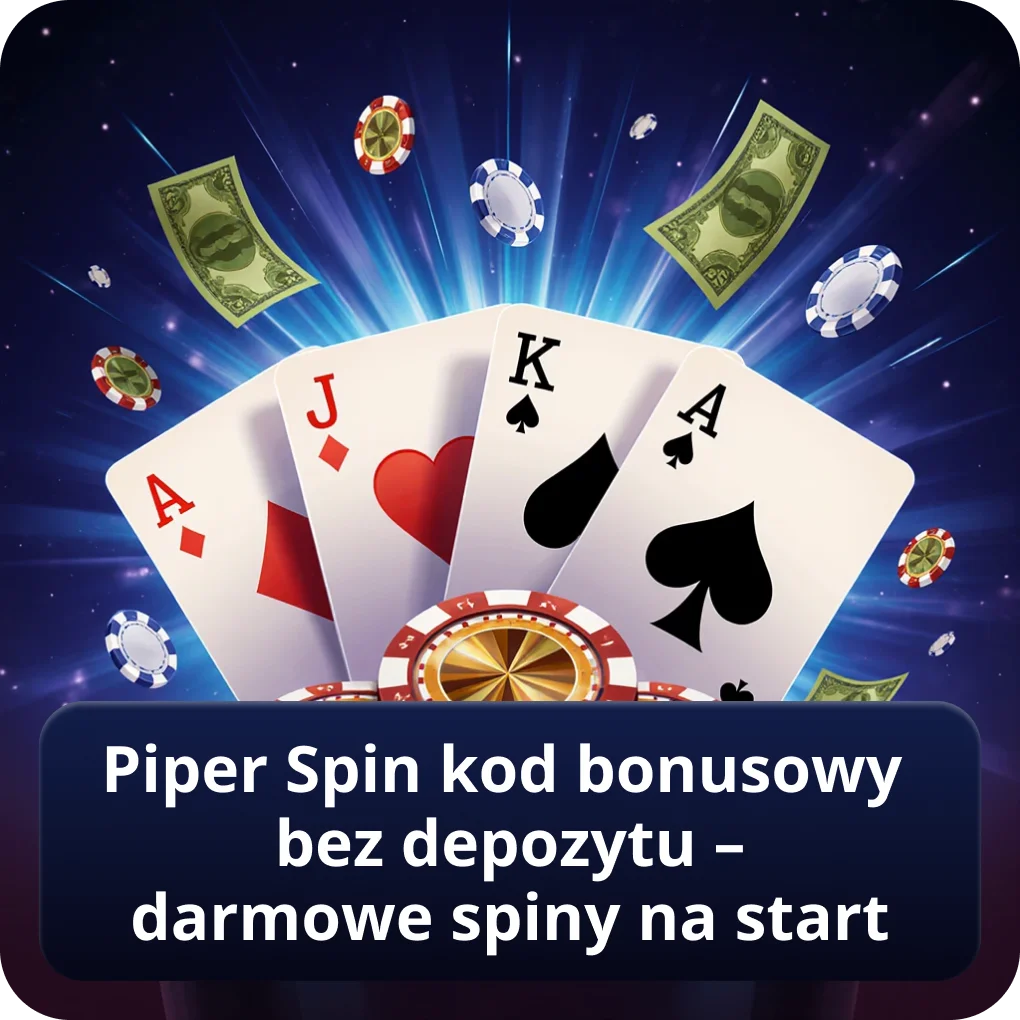 Piper Spin kod bonusowy bez depozytu – darmowe spiny na start