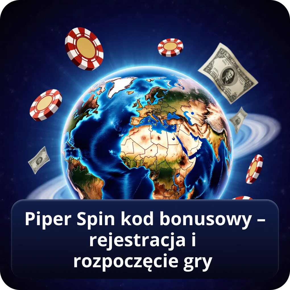 Piper Spin kod bonusowy – rejestracja i rozpoczęcie gry krok po kroku Piper Spin kod bonusowy – rejestracja i rozpoczęcie gry