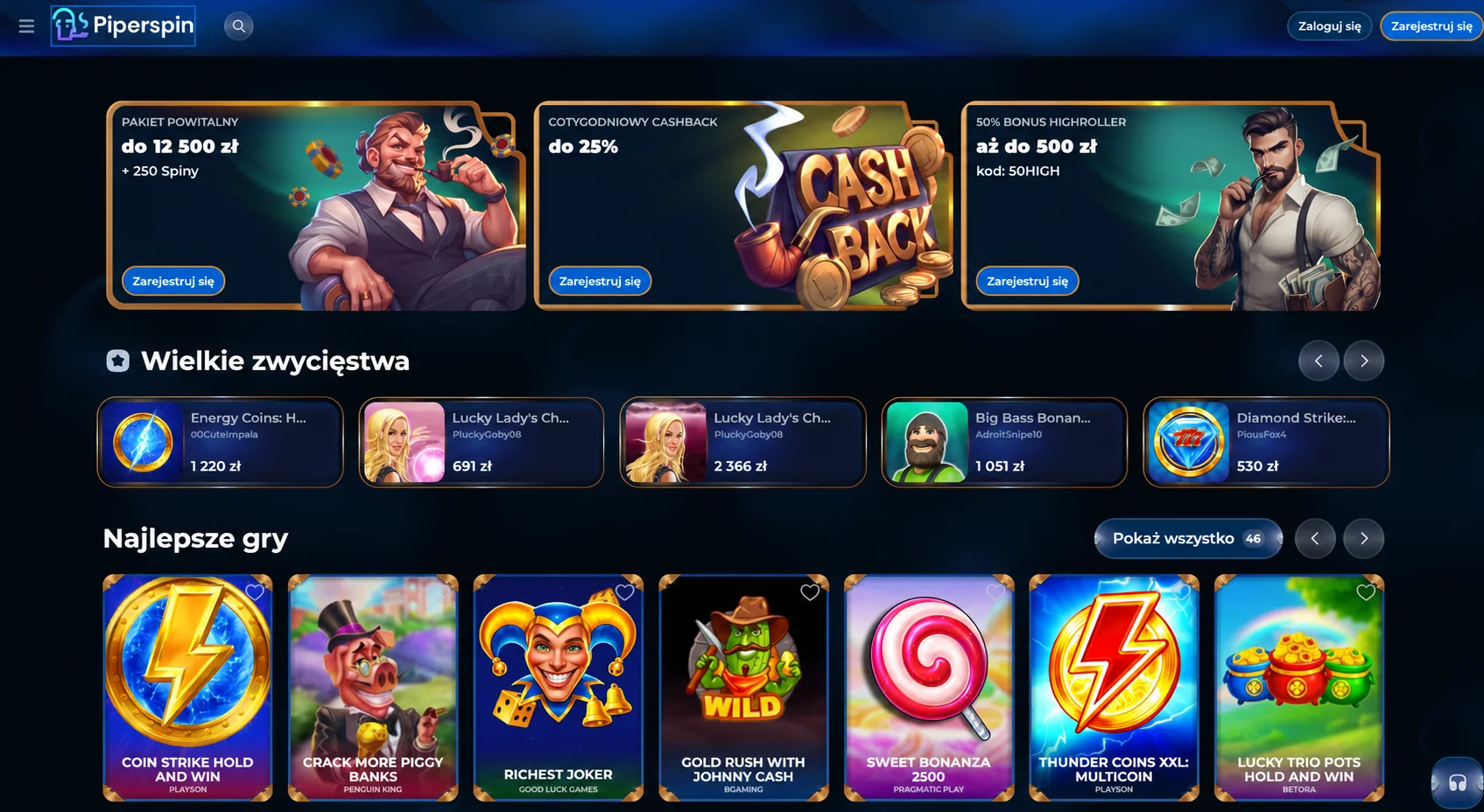 Piper Spin Casino – najważniejsze informacje o platformie kasyna online Piper Spin Casino – najważniejsze informacje o platformie