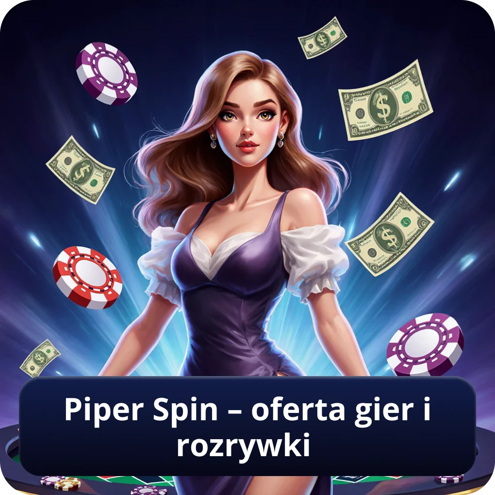 Piper Spin – oferta gier i rozrywki dostępna w kasynie online Piper Spin – oferta gier i rozrywki